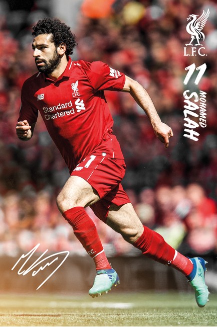 Liverpool Salah 18/19 Maxi Poster