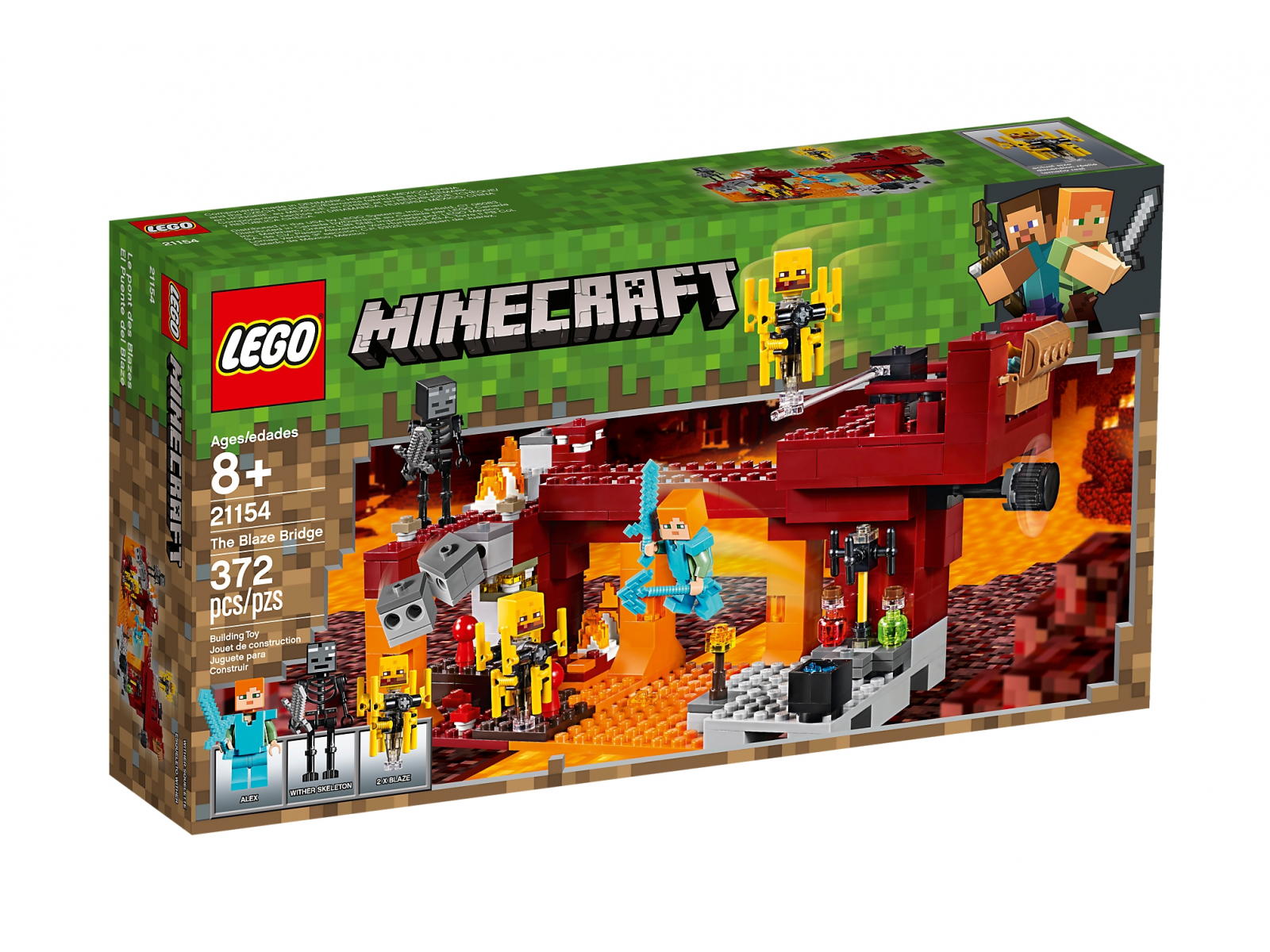 Buy LEGO - Minecraft - The Blaze Bridge (21154)