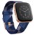 Fitbit - Versa 2 SE - Navy & Pink Woven thumbnail-1
