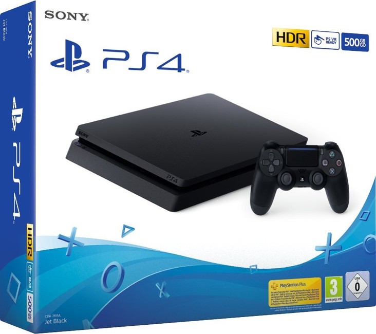 Sony Playstation Slim E Chassis 500gb With Detroit Become Human