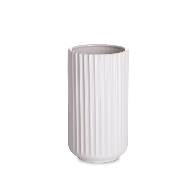 Lyngby - Lyngby Vase 20 cm. - Hvid