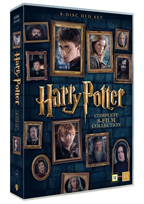 Harry Potter: Den Komplette 8-films Kollektion (8-disc) - DVD