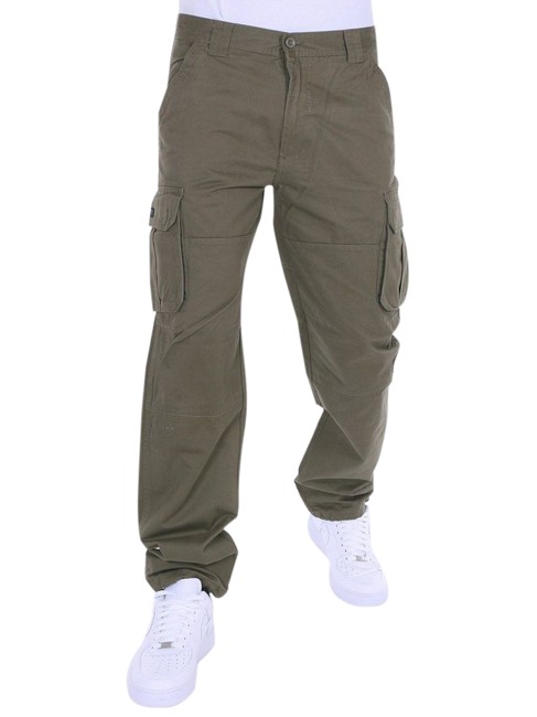 Pelle Pelle Re-Up Twill Cargo Pants Olive