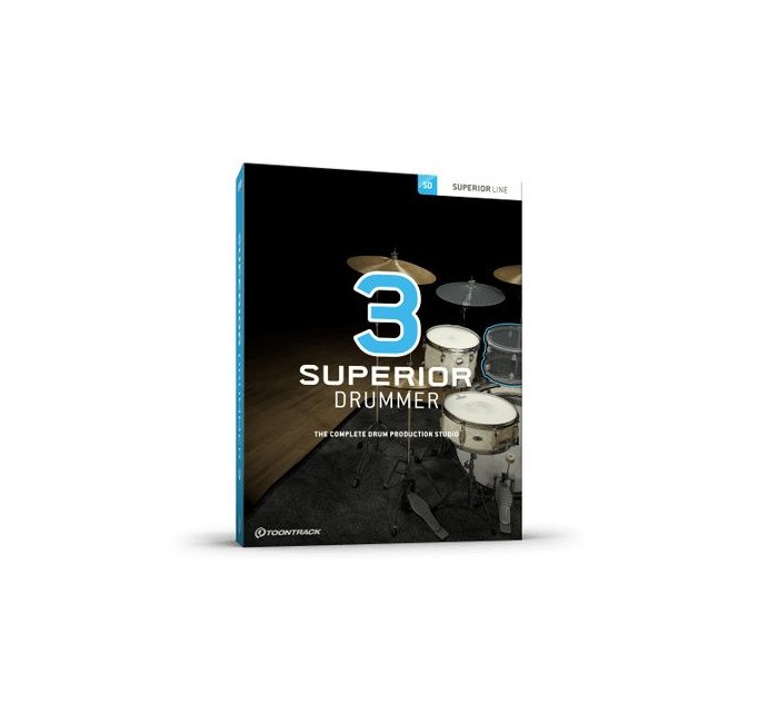 Toontrack - Superior Drummer 3.0 - Virtuel Studie Teknologi (VST) (DOWNLOAD)