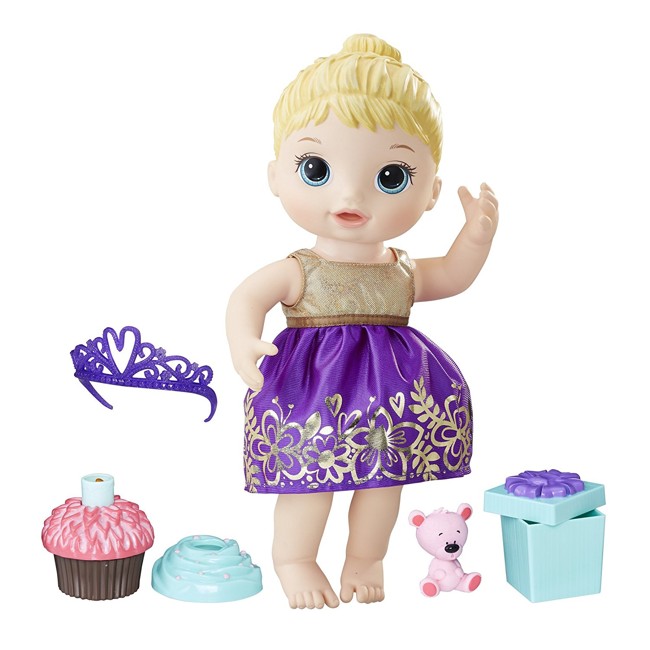 Baby Alive - Cupcake Birthday Baby - Blond
