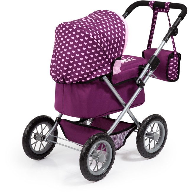Bayer - Dolls Pram Trendy - Purple (13037AA)