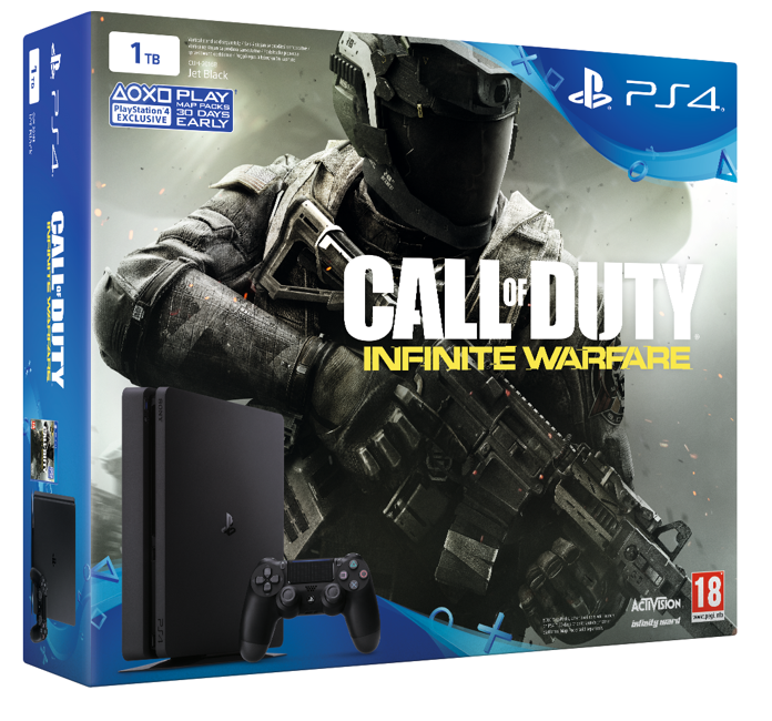 Playstation 4 Slim Console - 1TB - Call of Duty: Infinite Warfare Edition (Nordic)