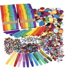 DIY Kit - Glitter & Wood Sticks Mega Set (97435)