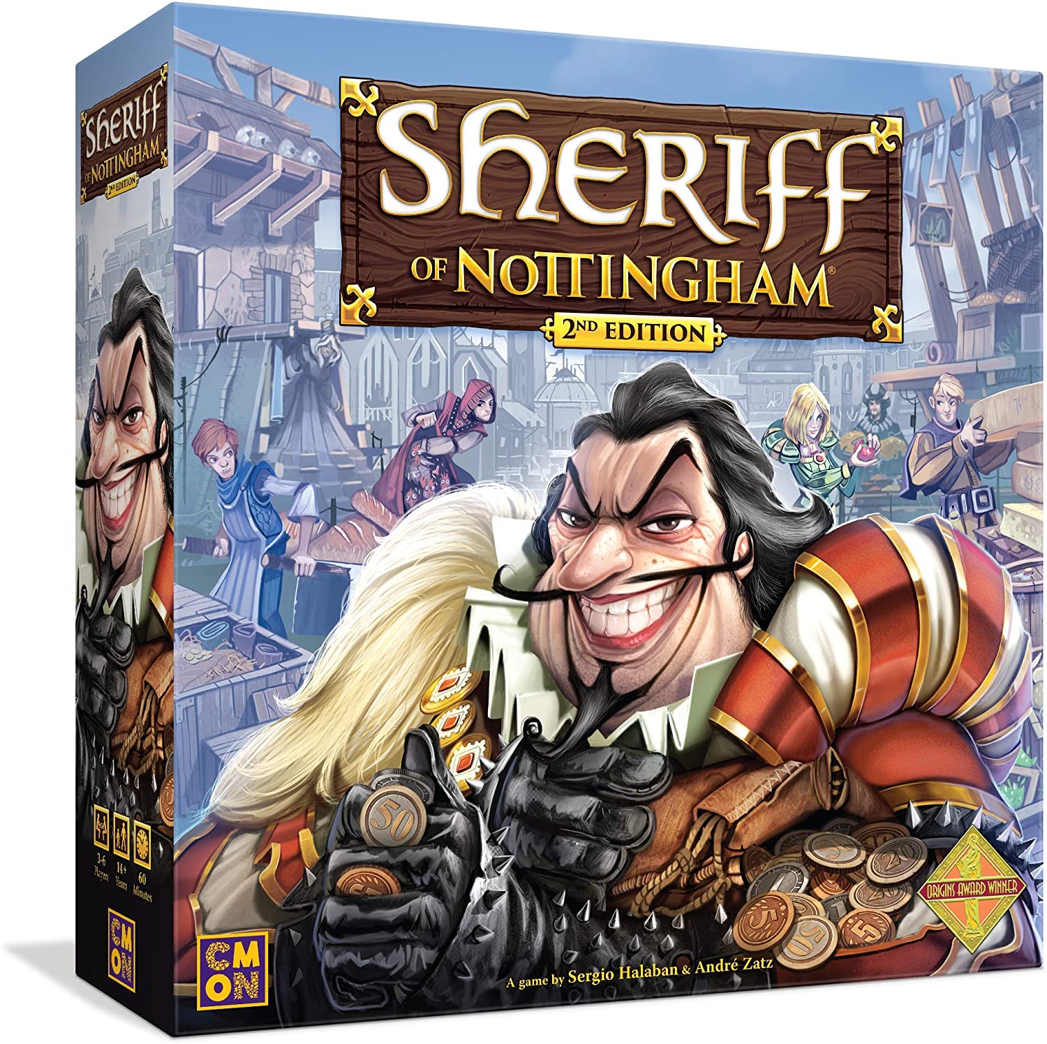 Sheriff of Nottingham 2nd edt. - Boardgame (CMNSHF003) - Leker