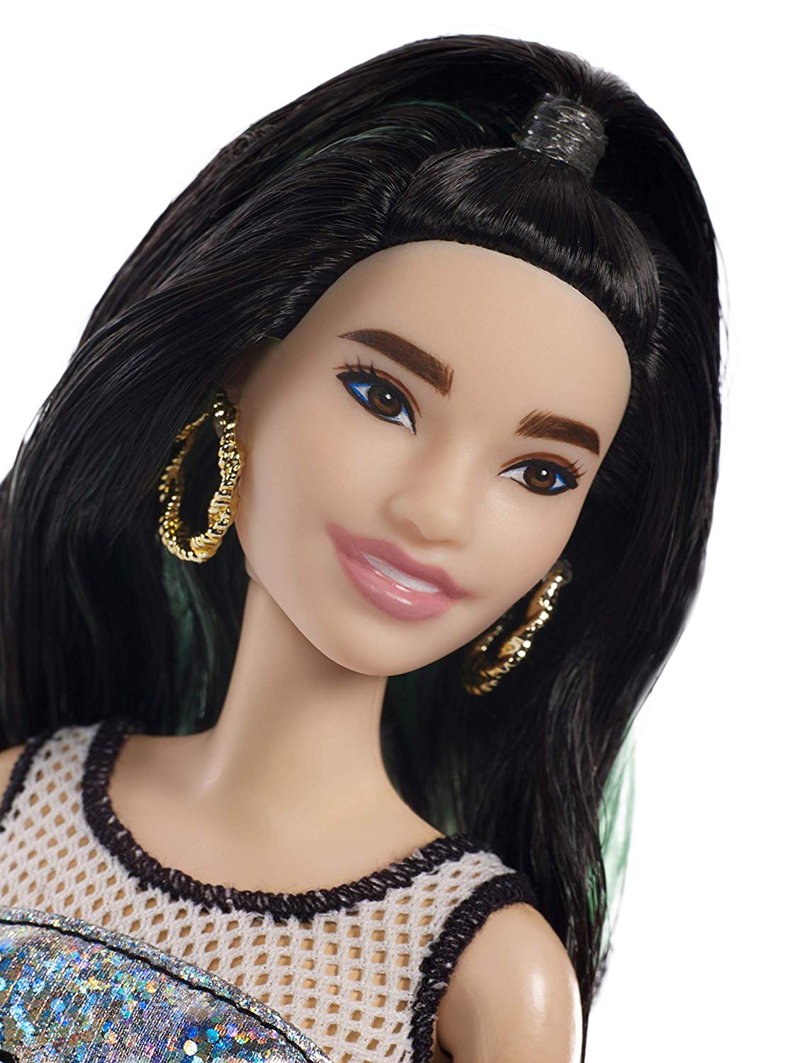 barbie fashionista green hair