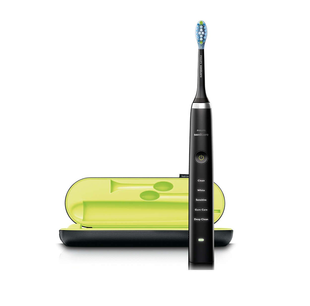 Philips - Sonicare DiamondClean Sonic Electric Toothbrush HX9351/52 Black