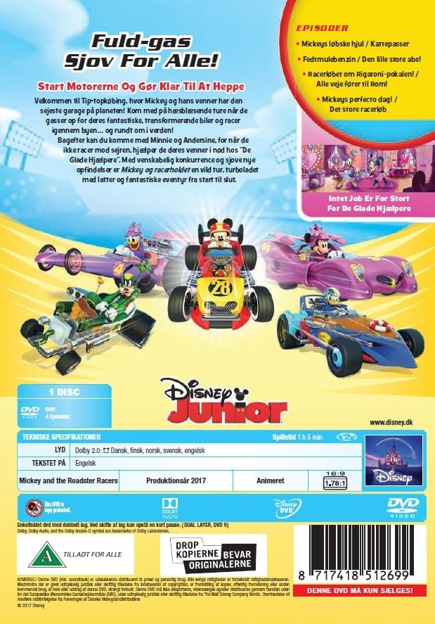 Buy Mickey And The Roadster Racers Season 1 Vol 1 Dvd 8814