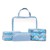 Studio - Transparent Cosmetic Bag Set - Blue thumbnail-1