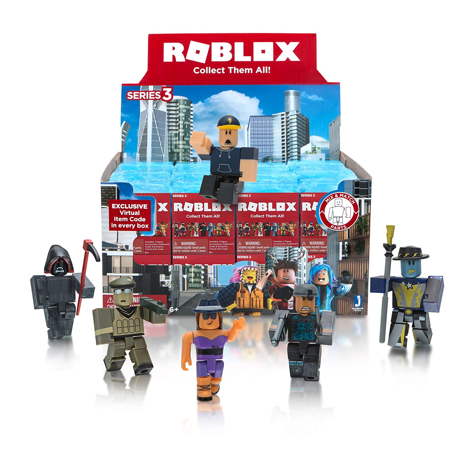 Kjop Roblox Mystery Box Figures Series 3 Blind Bag - roblox figurer