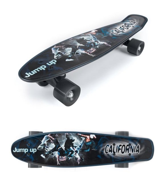 California - Hipp Skateboard with Print (24301)