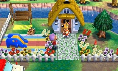 nintendo new 3ds system animal crossing home designer