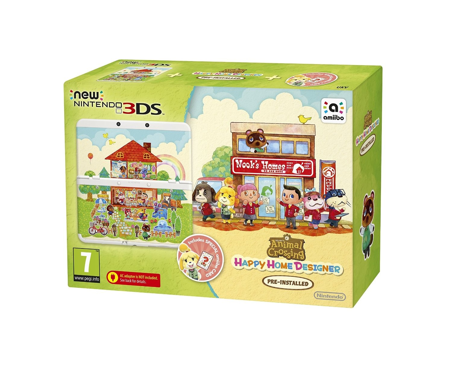 Køb New Nintendo 3DS Console - Animal Crossing Happy Home ...