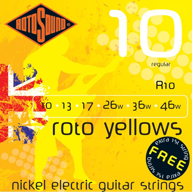 Rotosound R10 Elektrisk Guitar Strenge Sæt (10-46)