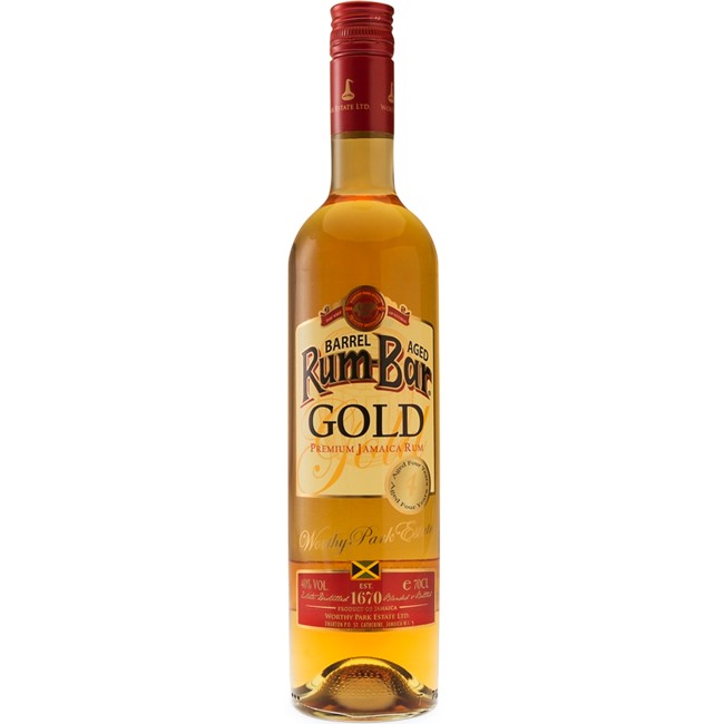 Worthy Park - Rum Bar Gold 4 Year Old, 70 cl