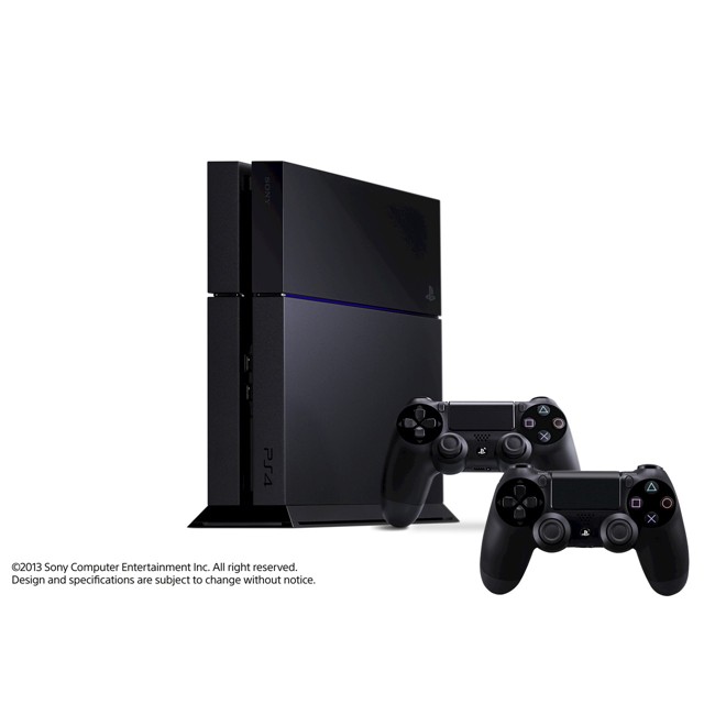 Playstation 4 Console 500GB - 2x Sony DualShock 4 Controller