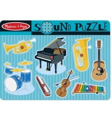 Melissa & Doug - Sound Puzzle - Musical Instruments (10732)