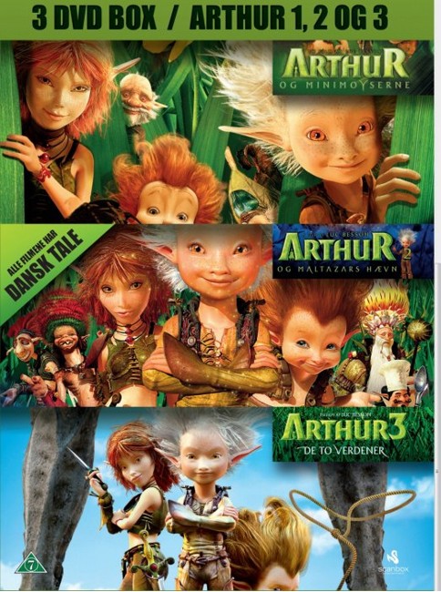 Arthur 1+2+3 Box -DVD