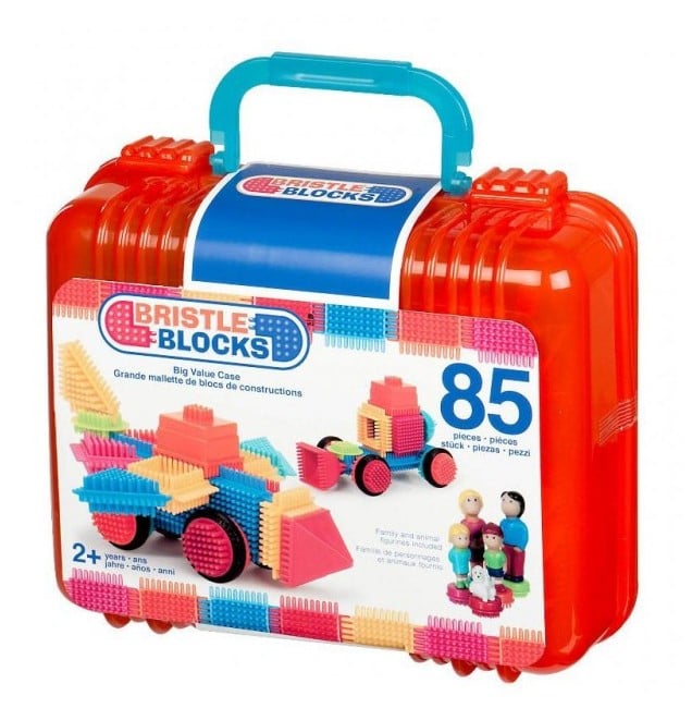 Bristle Blocks  - Kuffert med 85 samleklodser (703101)