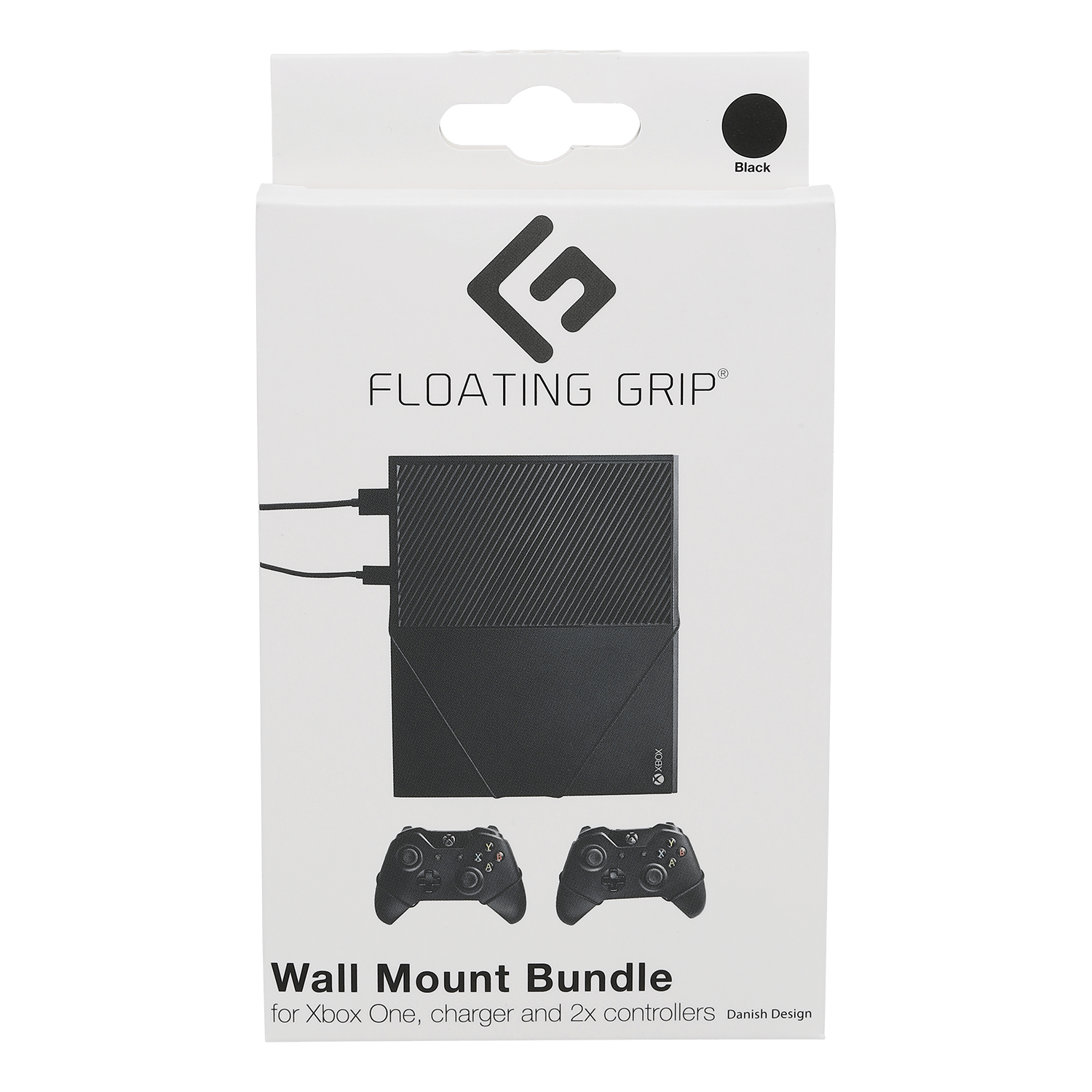 Floating Grip Xbox One and Controller Wall Mounts - Bundle (Black) - Videospill og konsoller