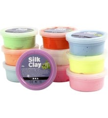 Silk Clay - Sortierte Farben(10 x 40 g)