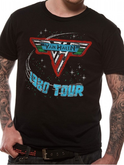 Van Halen - 1980 Tour  T-Shirt