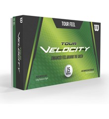Wilson - Tour Velocity Feel Golf Balls - White, 15 Pack