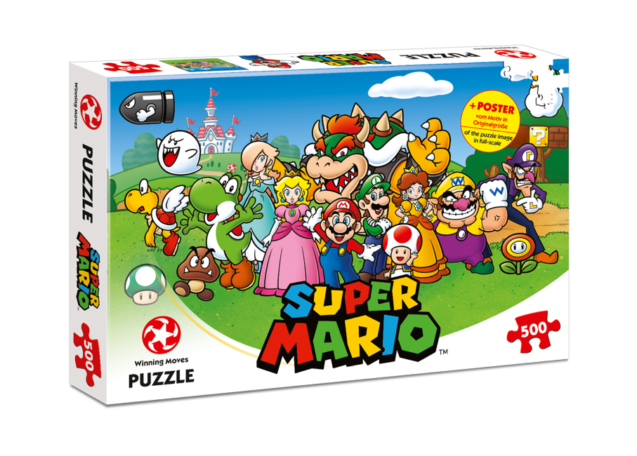Super Mario - Puzzle, 500 pcs