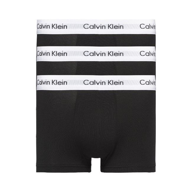 Calvin Klein 3 Pack Trunk Low Rise Black