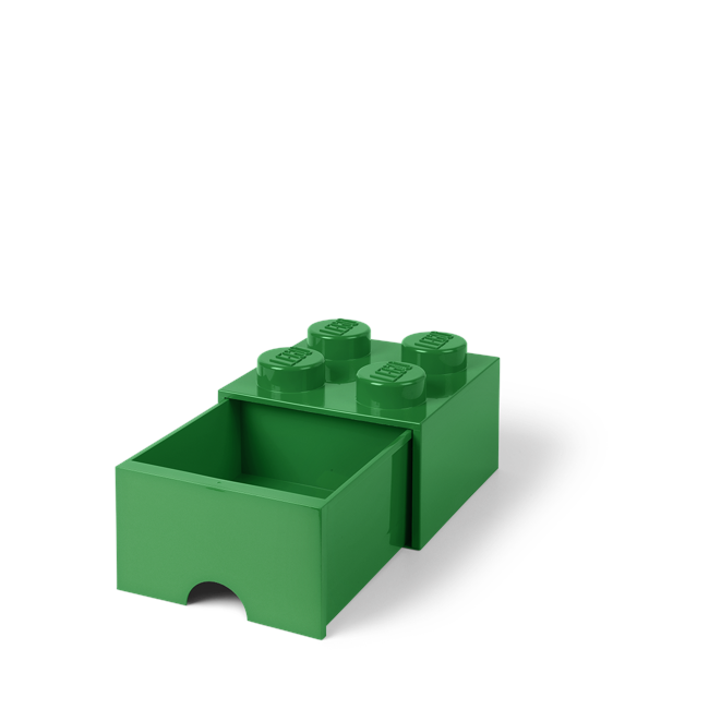 Room Copenhagen - LEGO Brick Skuffekasse ​4 - Grøn