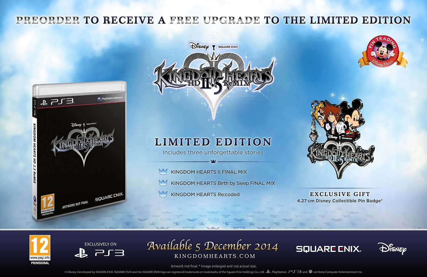 Kingdom Hearts Collectors Pack Hd 1.5+2.5 Remix 超激安