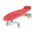 Land Surfer Cruiser Skateboard 22" RED BOARD WHITE WHEELS thumbnail-1
