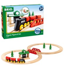BRIO - Klassisk järnväg - figur 8 set (33028)