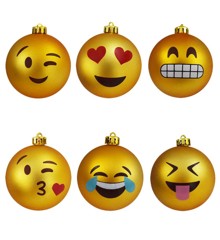 Emoji Christmas Ornaments (04380)
