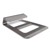 Premium LAPTOP Stand Solid Aluminum Alloy Holder for Apple Macbook, MAC, PC, Samsung, HP, Sony, Lenovo, ASUS, Acer, Dell, Toshiba and more! Windows iOS Stand Desktop Mount Bedroom Mobile Phone Portable Cradle thumbnail-4