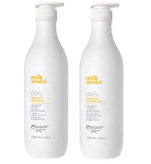 milk_shake - Daily Frequent Shampoo 1000 ml + Daily Frequent Conditioner 1000 ml
