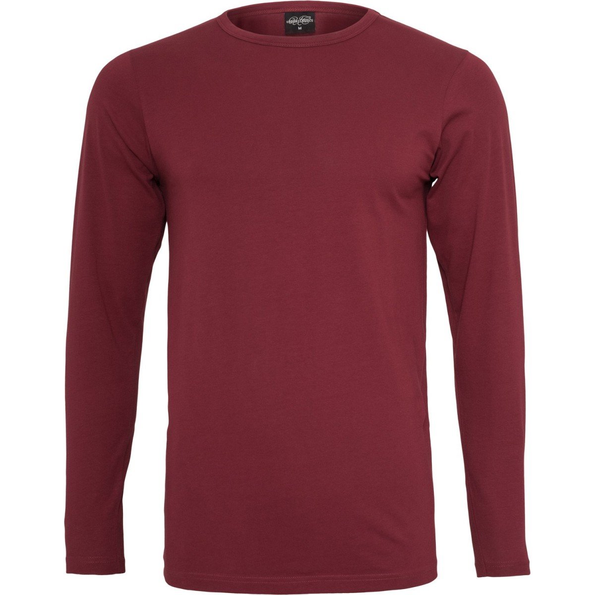 Buy Urban Classics - FITTED STRETCH Long Sleeve bordeaux