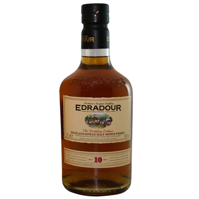Edradour - 10 Års Highland Single Malt, 70 cl
