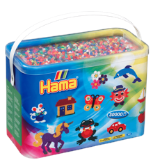 HAMA - Midi Beads - Solid Mix - 30.000 pcs (208-00)