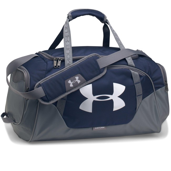 Under Armour Storm Undeniable 3.0 Small Duffel Sports Bag - Navy/Grey