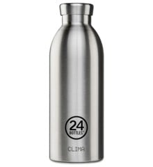 24 Bottles - Clima Wasserflasche 0,5 L - Steel
