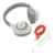 zz JBL - E65BTNC Wireless Over-Ear NC Headphones White thumbnail-5