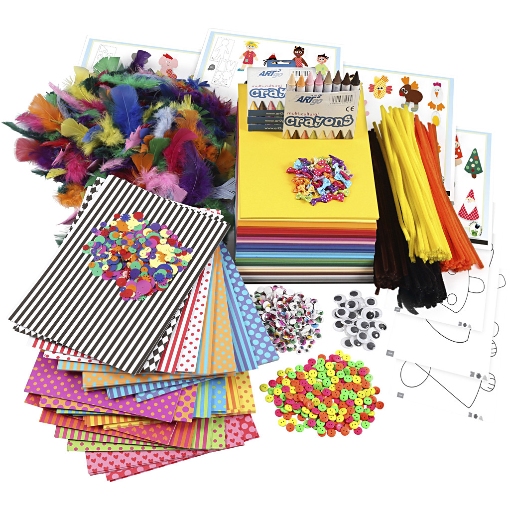 DIY Kit - Large Creative Package of Materials and Templates (97423)