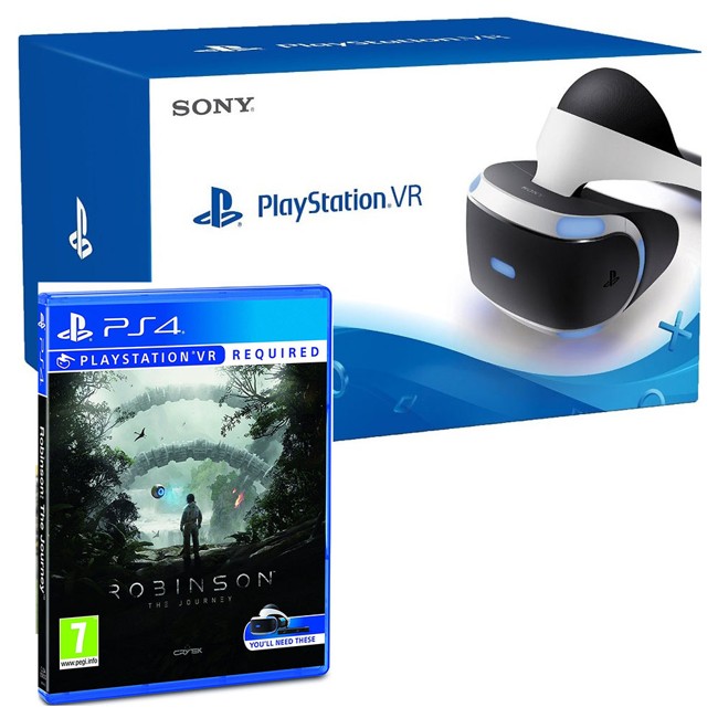 Sony PlayStation VR and Robinson: The Journey VR (PSVR) Bundle