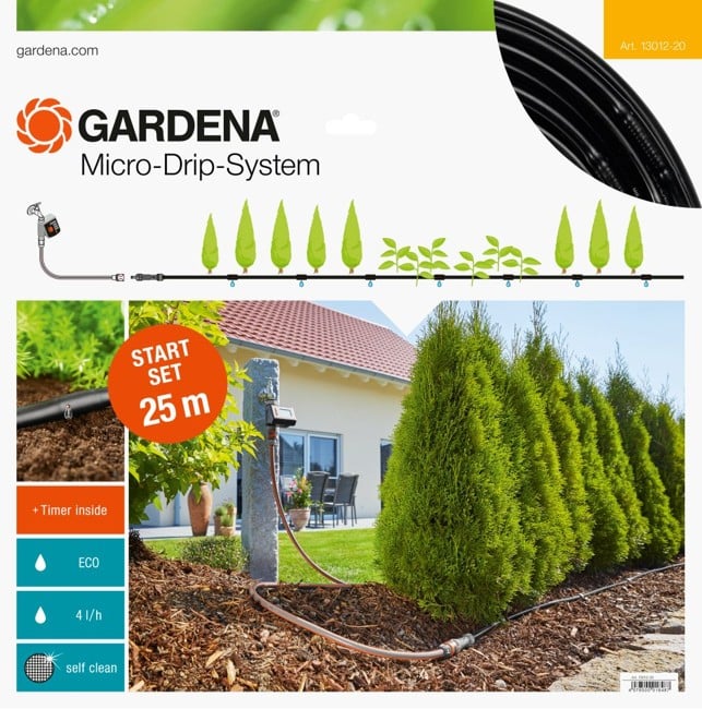 Gardena - Startsæt til planterækker M automatisk