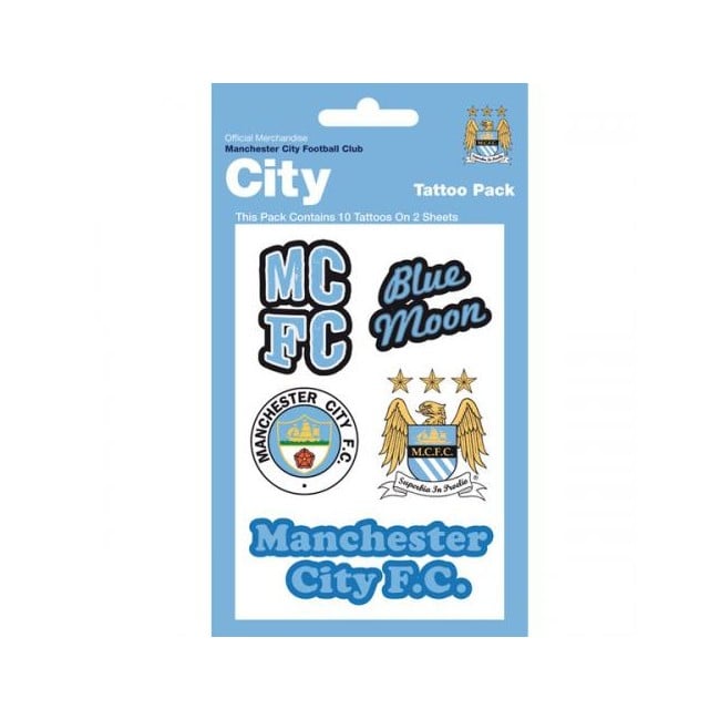 Buy Manchester City Tattoo Pack